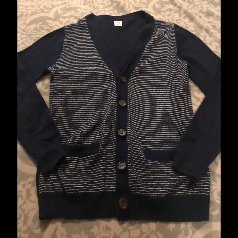 Crewcuts navy blue sweater Boys